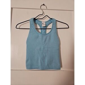 Baby Blue All In Motion Sports Tank Womens Size XS